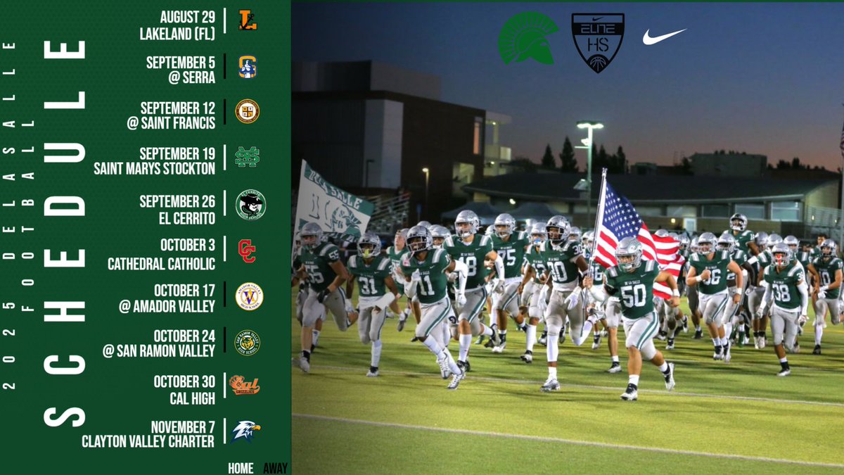 De La Salle Athletics (@dlsathletics) on Twitter photo 2025 <a href="/dlsfootball17/">De La Salle Football</a> schedule <a href="/MaxPreps/">MaxPreps</a> <a href="/SacBee_JoeD/">Joe Davidson</a> <a href="/DarrenSabedra/">Darren Sabedra</a> <a href="/MitchBookLive/">Mitch Stephens</a> <a href="/NorCalPreps/">NorCalPreps.com</a> <a href="/westcoastpreps_/">West Coast Preps</a> <a href="/usatodayhss/">USA TODAY HSS</a> <a href="/SBLiveCA/">California High School On SI</a> <a href="/THE_EBAL_SPORTS/">East Bay Athletic League</a> <a href="/CIFState/">CIF State</a> <a href="/CIFNCS/">CIF-NCS</a> 2025 <a href="/dlsfootball17/">De La Salle Football</a> schedule <a href="/MaxPreps/">MaxPreps</a> <a href="/SacBee_JoeD/">Joe Davidson</a> <a href="/DarrenSabedra/">Darren Sabedra</a> <a href="/MitchBookLive/">Mitch Stephens</a> <a href="/NorCalPreps/">NorCalPreps.com</a> <a href="/westcoastpreps_/">West Coast Preps</a> <a href="/usatodayhss/">USA TODAY HSS</a> <a href="/SBLiveCA/">California High School On SI</a> <a href="/THE_EBAL_SPORTS/">East Bay Athletic League</a> <a href="/CIFState/">CIF State</a> <a href="/CIFNCS/">CIF-NCS</a>