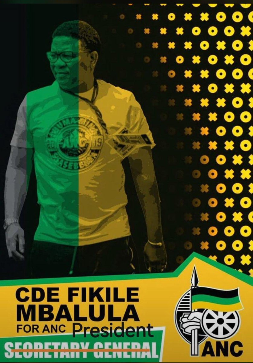 ANC SECRETARY GENERAL | Fikile Mbalula tweet media