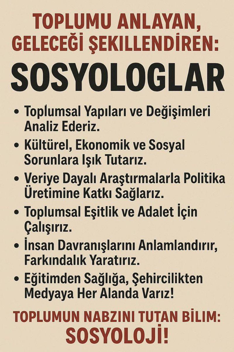 Depremde, pandemide,  her türlü krizlerde  Sosyologlar konuşuyor Peki neden atanamıyorlar?  Bu ülkede Sosyologlara ihtiyaç var kabul edin artık !  #Aileyılındasosyologlara10binkadro