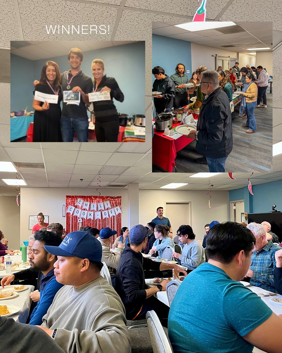 RickEngineering's tweet image. Chili season hit RICK this Spring with cook-offs in our San Diego and San Luis Obispo offices! Between the two cook-offs, nearly 20 entries were served and judged in a blind taste test. 

#RICKengineering #sanluisobispo #sandeigo #chilicookoff #chili #friendlycompetition