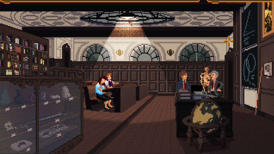Hi! I'm developing an adventure game with a plot about a murder mystery related to alchemical secrets with pixelart graphics. 

Help me spread the word about the game!  

Link below👇