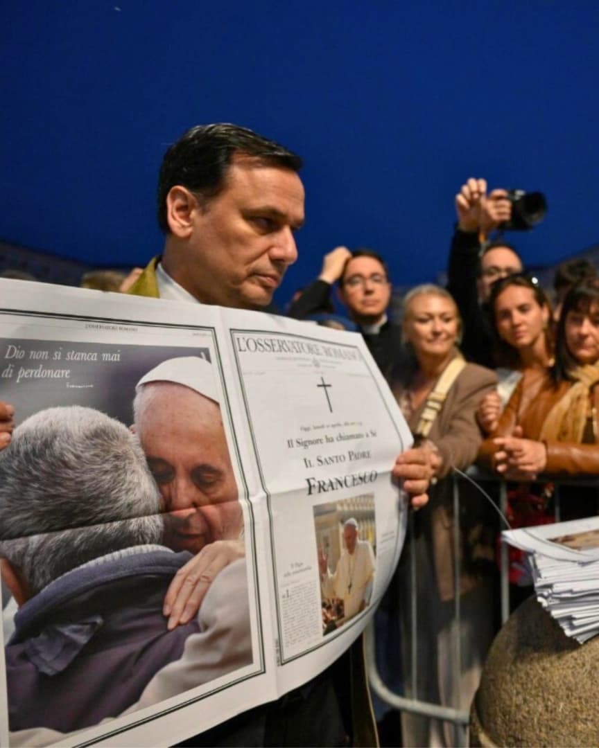kaunihera's tweet photo. 🕊️ Publication posthume : Le Pape François, dans une préface publiée par LEV (maison d’édition du #Vatican) voit la mort comme un "nouveau départ" vers l'éternité. "La mort n'est pas la fin, mais le début." #PapeFrançois #Eternite https://t.co/kLZwybaBXP