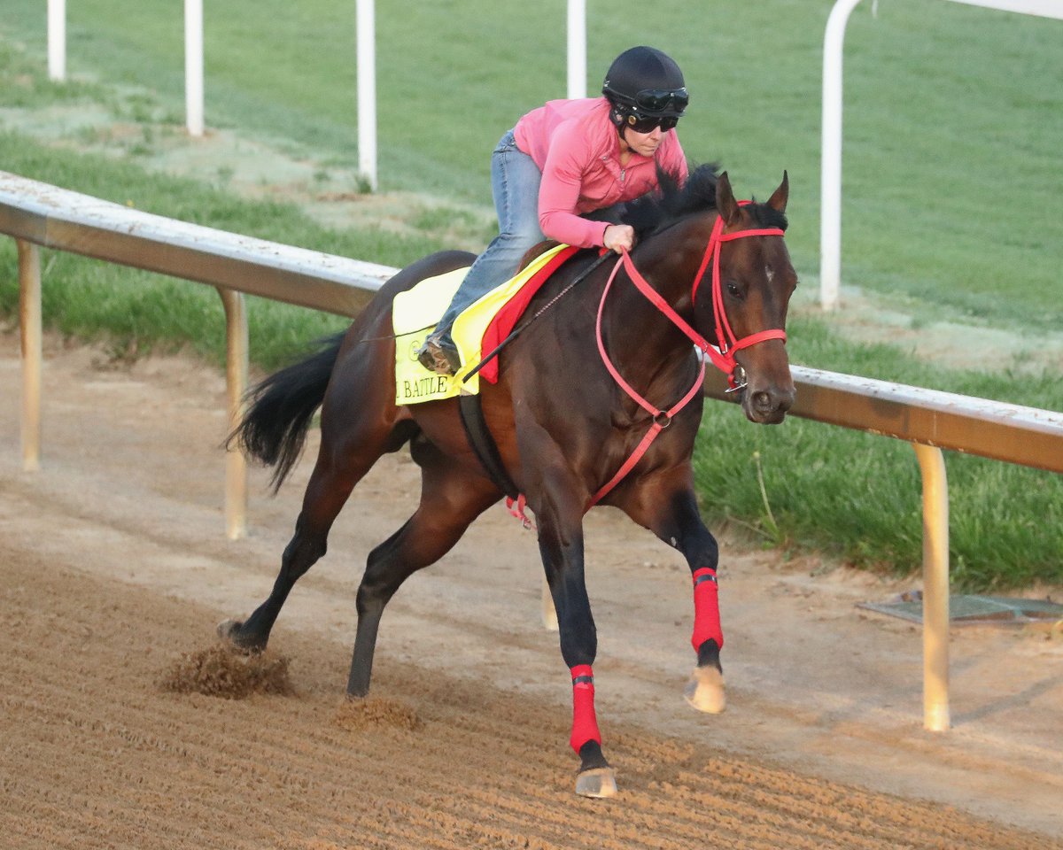 Churchill Downs PR (@derbymedia) on Twitter photo Coal Battle (pictured), Admire Daytona (JPN) & La Cara breezed Tuesday <a href="/ChurchillDowns/">Churchill Downs</a>. Sandman is scheduled to work Wednesday.
More in Tuesday's <a href="/KentuckyDerby/">Kentucky Derby</a> update: kentuckyderby.com/horses/news/ke… Coal Battle (pictured), Admire Daytona (JPN) & La Cara breezed Tuesday <a href="/ChurchillDowns/">Churchill Downs</a>. Sandman is scheduled to work Wednesday.
More in Tuesday's <a href="/KentuckyDerby/">Kentucky Derby</a> update: kentuckyderby.com/horses/news/ke…
