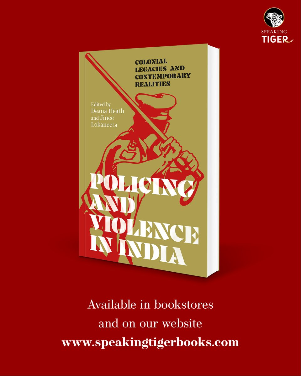 Questioning the police's foundational purpose and envisioning pathways to accountability and reform, this book edited by Deana Heath and <a href="/LokaneetaJinee/">Jinee Lokaneeta</a> ignites a long-overdue conversation about the nature of policing in India.

Make sure to buy your copy today! <a href="/ChoudhuryMimi/">Mimi Choudhury</a>
