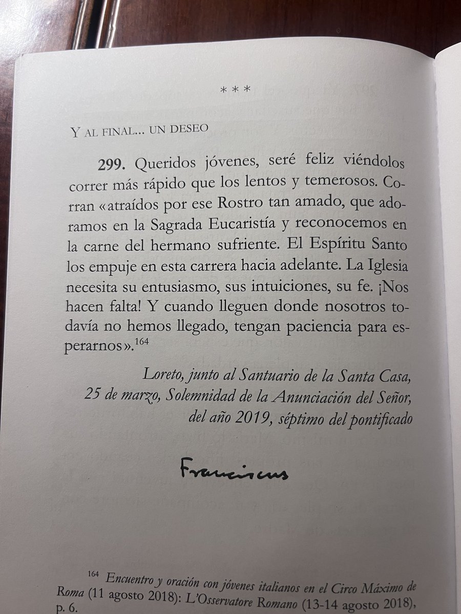 CanOlmedo's tweet photo. Mensaje de Francisco a nosotros, los jóvenes, en su Exhortación Apostólica “Christus Vivit” ❤️‍🩹 https://t.co/75WZEs2odo