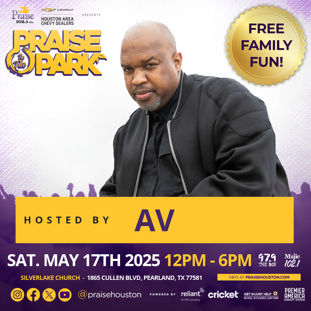 praisehouston's tweet image. Get ready for another amazing celebration of faith, family and fellowship! Save the Date: #PraiseinthePark is coming to Silverlake Church (1865 Cullen Blvd) on Saturday, May 17, 2025. Hosted by AV!