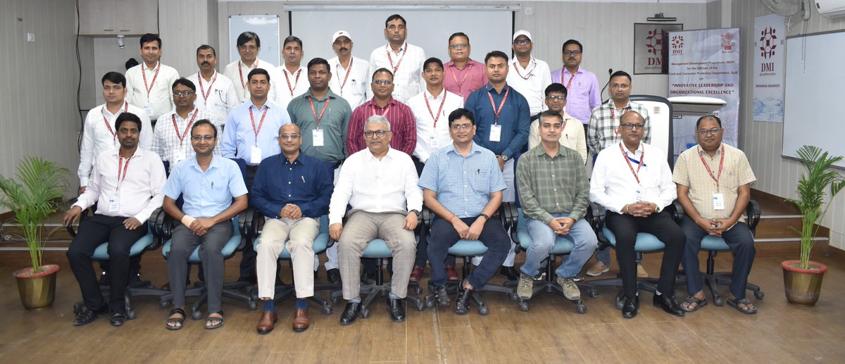 Management Development Programme (MDP)

The three-day Management Development Programme on Innovative Leadership &amp; Organisational Excellence opened today.

Twenty-four officials of the Food and Consumer Protection Department, Government of Bihar, are attending the programme. The