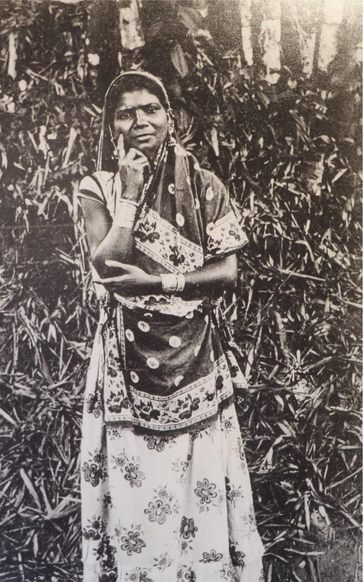 bhagat_simit's tweet photo. The end of slavery created labour shortage in British colonies. In 1834, British introduced indentured labour. 

Thousands from UP &amp; Bihar left India on 5 year contracts, seeking a better life.

Photo: Indian woman, Trinidad (1900–15), Migration Museum, London.
#migration #Labour https://t.co/J5jbLm3nbb