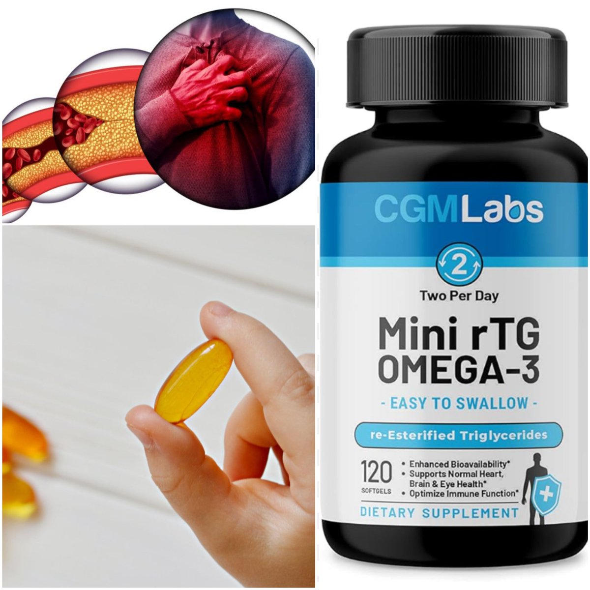 اغلب اللي ياخذون مكمل الاوميجاء 3 مايحققون الهدف من المكمل نفسه يعني
يعتبر مضيع فلوسه على الفاضي

هنا أفضل الممارسات لاستخدام مكمل أوميغا-3 كمكمل غذائي لخفض مستويات الدهون الثلاثية المرتفعة للغاية ...

(مبنية على الدراسة العلمية):