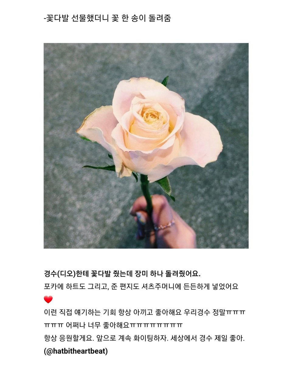 얘들아 도경수는 진짜야