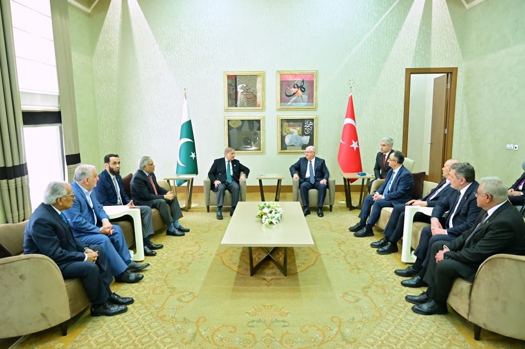 Shehbaz Sharif (@cmshehbaz) on Twitter photo Just landed in Ankara.Looking forward to meeting my dear brother President Recep Tayyip Erdoğan <a href="/RTErdogan/">Recep Tayyip Erdoğan</a> this evening.
Pakistan and Türkiye share a unique and historic bond, deeply etched in the hearts of our people. United by trust and shared values, we carry a common vision Just landed in Ankara.Looking forward to meeting my dear brother President Recep Tayyip Erdoğan <a href="/RTErdogan/">Recep Tayyip Erdoğan</a> this evening.
Pakistan and Türkiye share a unique and historic bond, deeply etched in the hearts of our people. United by trust and shared values, we carry a common vision