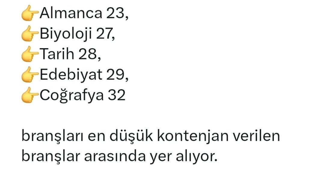 Branşlardaki bu dengesiz dağılımlardan sonra oluşan atama bekleyen öğretmenlerin mağduriyetlerinin giderilmesi için Ek Atama yapılmasını talep ediyoruz.

#ÖğretmenlerMaliyedenSesleniyor