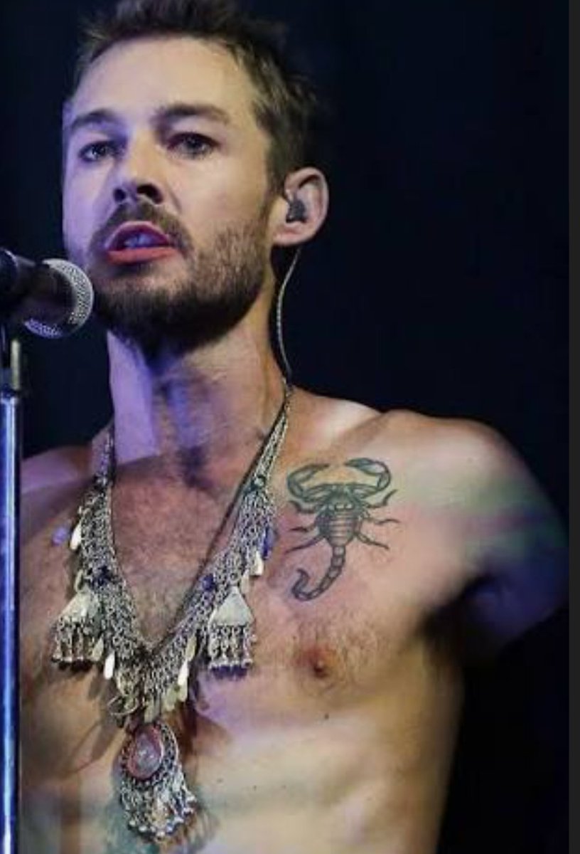 godinnumbers's tweet image. An Aries with a Scorpion tattoo, my Sign #DivineSigns