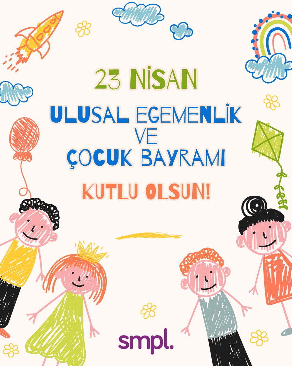 23 Nisan Ulusal Egemenlik ve Çocuk Bayramı Kutlu Olsun!

#23nisan