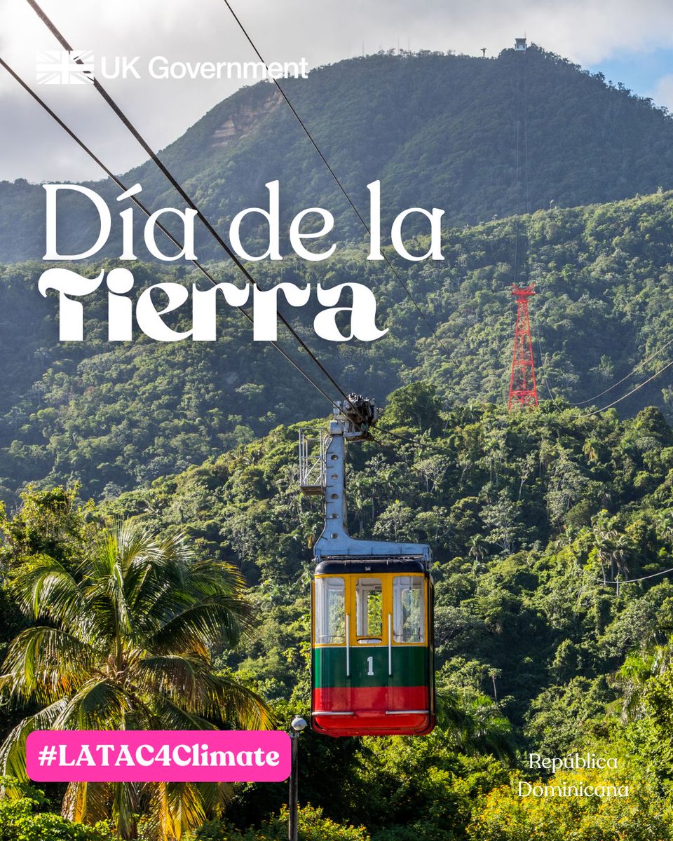 ukindomrep's tweet photo. Conmemoramos el #DíaDeLaTierra resaltando las bellezas naturales de nuestros países 🇩🇴 🇬🇧 y la necesidad de protegerlas.

#LATAC4Climate #EarthDay https://t.co/nJHMMRDPwk