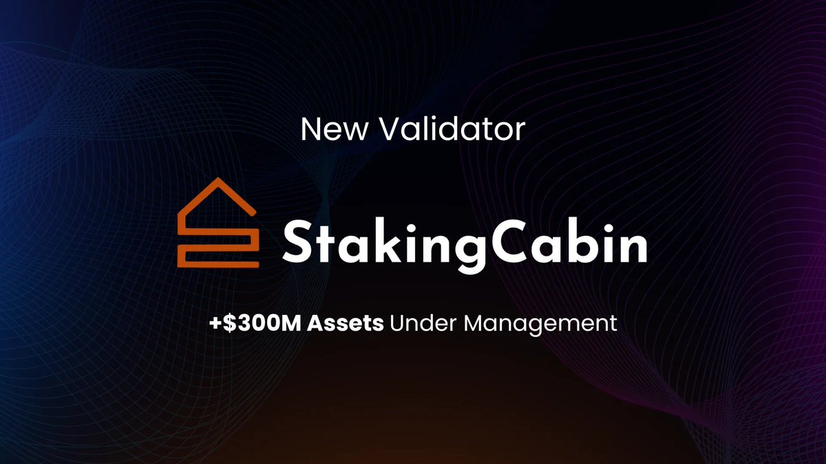 empe_io's tweet image. StakingCabin Joins Empeiria as a Validator! 🤝

@StakingCabin provides comprehensive infrastructure and validator services for PoS blockchain networks.

Boasting a proven track record for delivering enterprise-grade infrastructure to over 50 networks and backed by a globally…