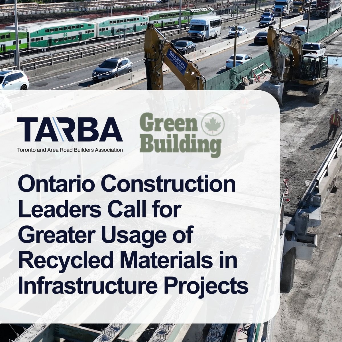 TARBA_CA's tweet image. The solution for #sustainable, cost-effective #infrastructure in #Ontario already exists—we just need to use it more. #RCA has been proven in major projects like the 400-series highways, Pearson Airport, and GTA transit.
Read more in @GreenBuildingCA: greenbuildingcanada.ca/ontario-constr…