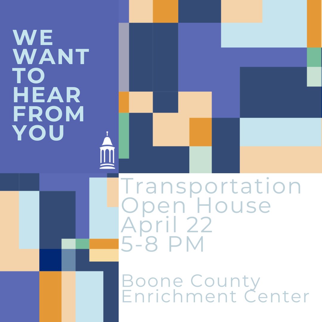 REMINDER: We’re having our first opportunity to provide input on the Boone County Transportation Plan Update TONIGHT! Join us for family fun with inflatables, food trucks, giveaways and the chance to participate in the planning process. Learn more: boonecountyky.org/2025planupdate