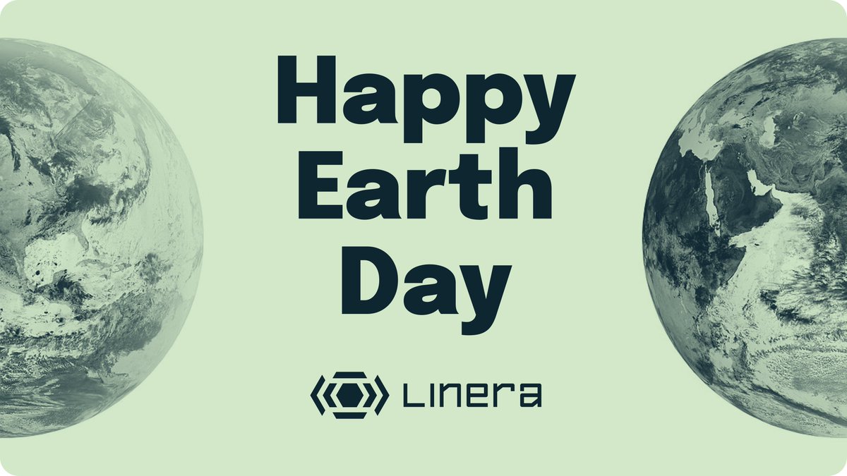 🌍 Happy #EarthDay!

As we build the future of digital infrastructure, let’s talk about blockchain energy usage—and how Linera is pioneering a new model that’s faster, more scalable, and incredibly energy efficient. 🌱

🧵 A thread on ecological onchain design: