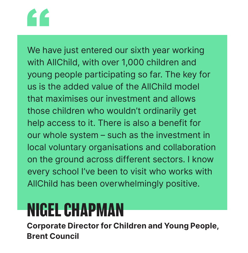allchilduk's tweet photo. 💚 ALLCHILD TESTIMONIAL 💚
 #AllChild #testimonialtuesday  #ChildhoodMatters #CommunitySupport #nigelchapman #brentcouncil https://t.co/Kja2MZAxbM