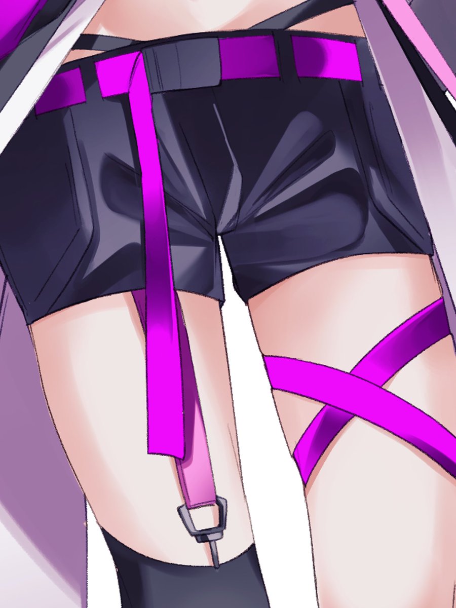 NEBAN_sub's tweet photo. 自創作の絵で申し訳ないんだけど、こういう装飾の為にしか存在しない垂れベルト垂れ紐が大好きなんよ…… https://t.co/aXICC7CS7s