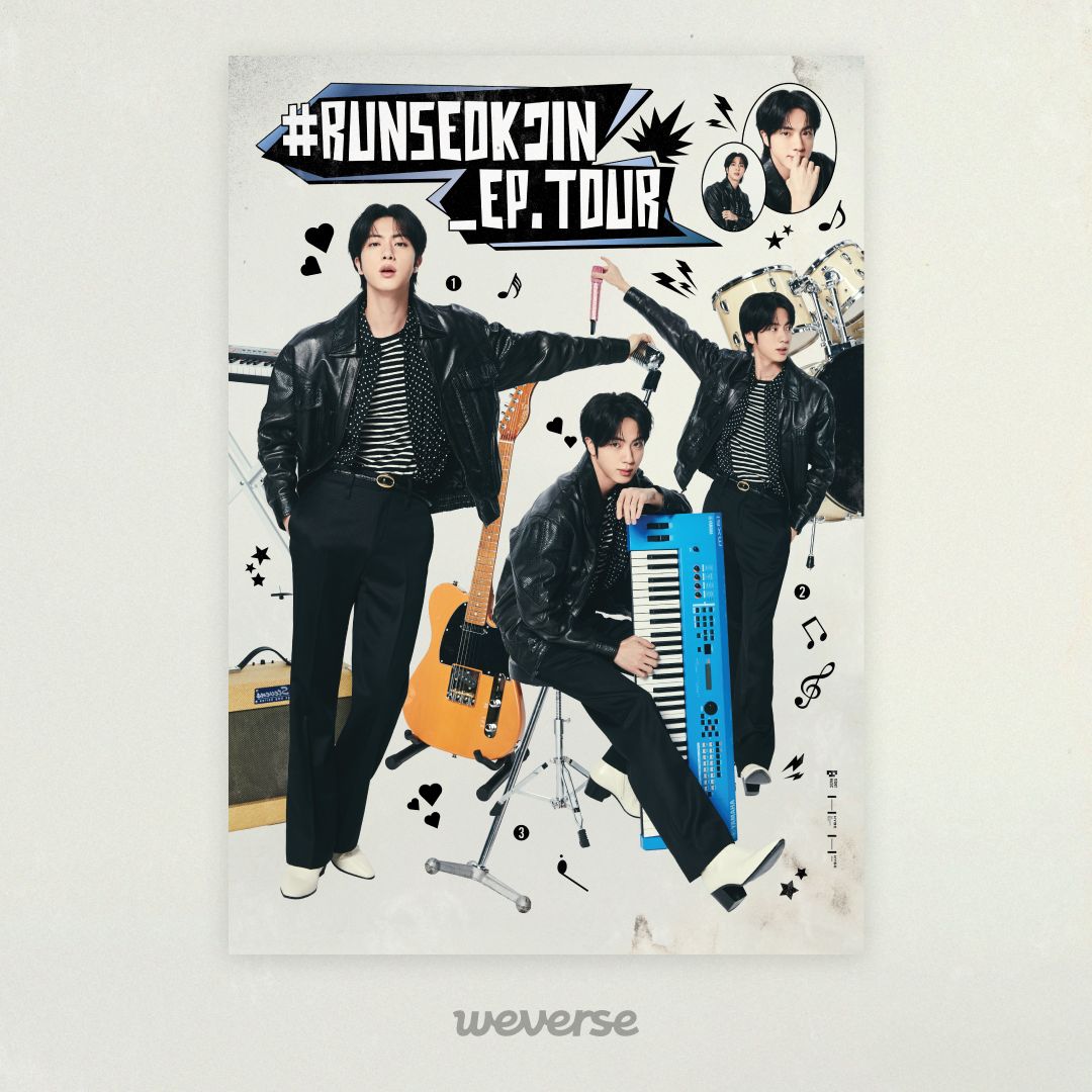 BTS RUNSEOKJIN_EP.TOUR Weverse A&B ジン4枚 BTS_official on X: 