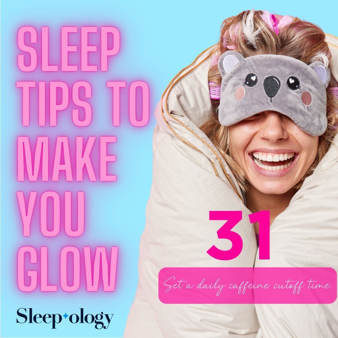 ShopSleepology's tweet image. Tip #31: Set a daily caffeine cutoff time! ⏰☕ Knowing when to stop your caffeine intake helps avoid restless nights. Aim to cut off caffeine in the early afternoon for deeper sleep and a refreshed glow in the morning! 🌙✨ #Sleepology #SleepTips #CaffeineControl