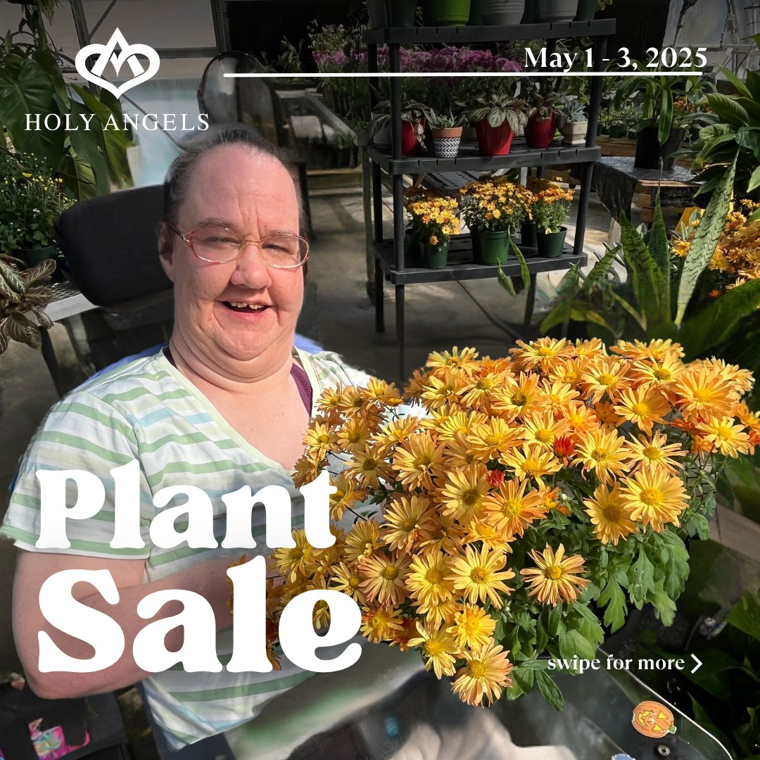 Holy_AngelsNC's tweet photo. 🌍 This Earth Day, we’re celebrating our Horticulture Therapy Program, which you can support by shopping our Spring Plant Sale! You'll find a wide variety of plants and herbs lovingly grown and cared for by our residents. Learn more: https://t.co/i68q4BktFg https://t.co/zCNchygy4o