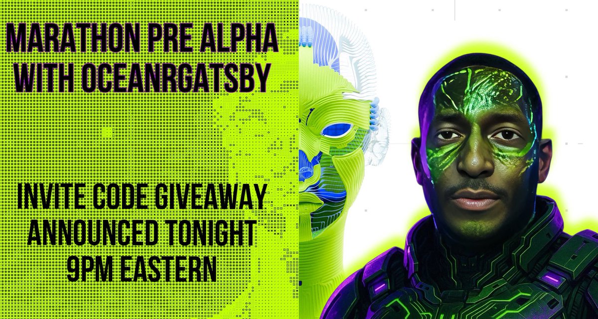 OceanRGatsby | TheWaveofHype (@oceanrgatsby) on Twitter photo MARATHON INVITE CODE GIVEAWAY
Ready to drop into the future of PvP extraction?
I’m giving away an exclusive invite code to Bungie’s Marathon. Thank for this opportunity to share with the community.
Here’s how to LOCK IN:
1. Follow <a href="/oceanrgatsby/">OceanRGatsby | TheWaveofHype</a>
2. Like + Repost
3. Tag 2 MARATHON INVITE CODE GIVEAWAY
Ready to drop into the future of PvP extraction?
I’m giving away an exclusive invite code to Bungie’s Marathon. Thank for this opportunity to share with the community.
Here’s how to LOCK IN:
1. Follow <a href="/oceanrgatsby/">OceanRGatsby | TheWaveofHype</a>
2. Like + Repost
3. Tag 2