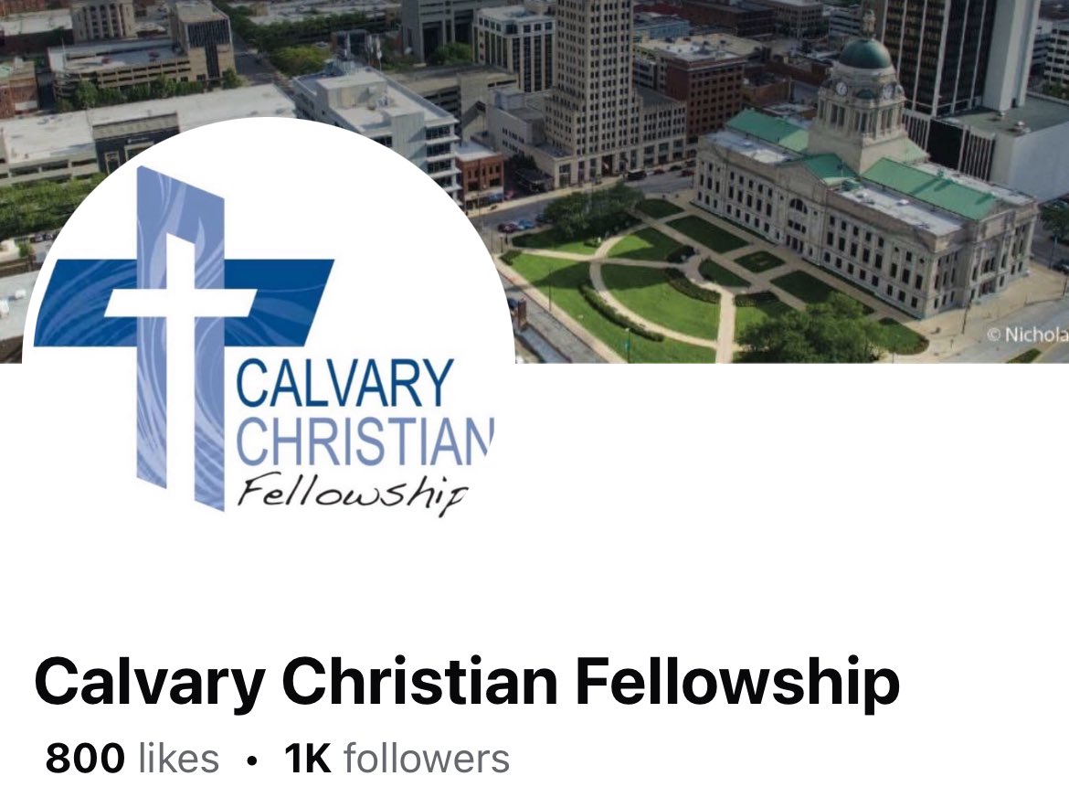 Thank you to the 800 people who have liked Calvary Christian Fellowship on Facebook! If you have not done so yet, we would appreciate your liking follow and subscribing to <a href="/ccffortwayne/">Calvary Christian Fellowship</a> on #Facebook #X #instagram and #YouTube. #thankyou #thankful #grateful #blessed #like #follow