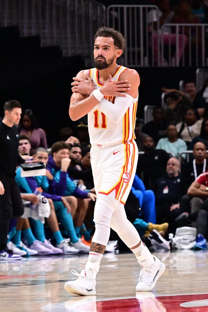 Trae Young has no desire to leave the Atlanta Hawks, per <a href="/ChrisBHaynes/">Chris Haynes</a> 

(h/t <a href="/RealGM/">RealGM</a>)