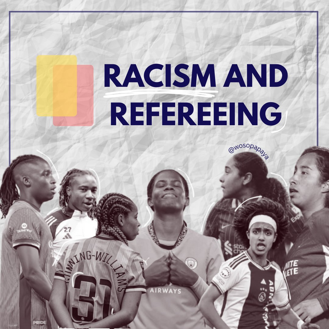 ⚽️ RACISM AND REFEREEING: how athletes of colour are being failed on and off the pitch – a thread ⬇️