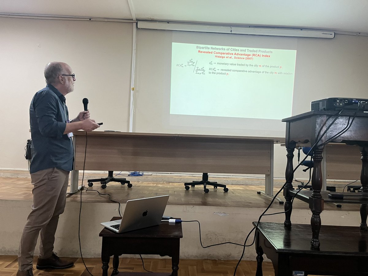 Mariana Macedo (@marianagmmacedo) on Twitter photo From correlations to interactions.
First talk CompleNet 2025
Prof Josรฉ Soares <a href="/CompleNet/">๐ฒ๐๐๐๐๐๐ฝ๐๐ ๐ธ๐ถ๐ธ๐ผ</a> From correlations to interactions.
First talk CompleNet 2025
Prof Josรฉ Soares <a href="/CompleNet/">๐ฒ๐๐๐๐๐๐ฝ๐๐ ๐ธ๐ถ๐ธ๐ผ</a>