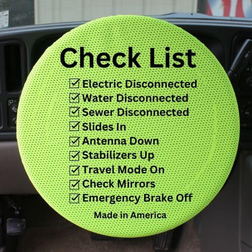 mtssafetyinc's tweet photo. 🚐 Stay safe on the road! Our RV Mesh Steering Wheel Cover folds to fit your glove box &amp; reminds you of key tasks before driving off. Just $19.95. Businesses call for wholesale pricing! 🛑 #RVLife #SafetyFirst #RoadTripReady https://t.co/ci0J0qSDPx