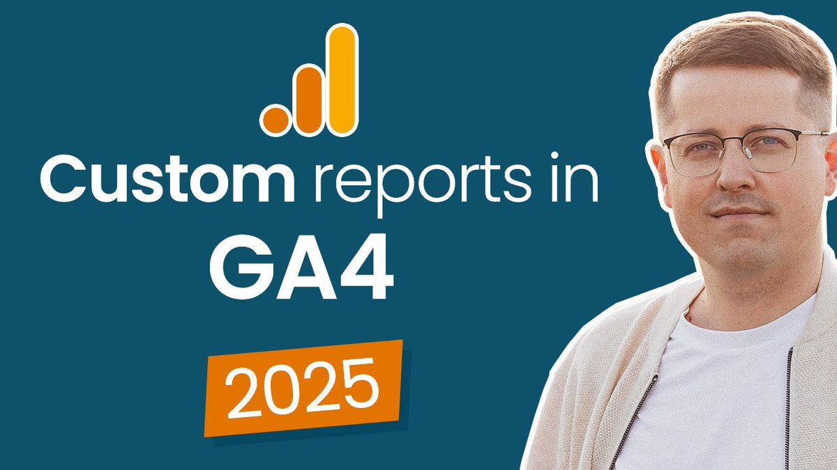 fedorovicius's tweet image. New video: The predefined reports in GA4 don&apos;t always cover what you need. In this tutorial, learn the different methods to create custom reports that better fit your goals. 

buff.ly/ZeVz2Ob 

#ga4 #googleanalytics #googleanalytics4