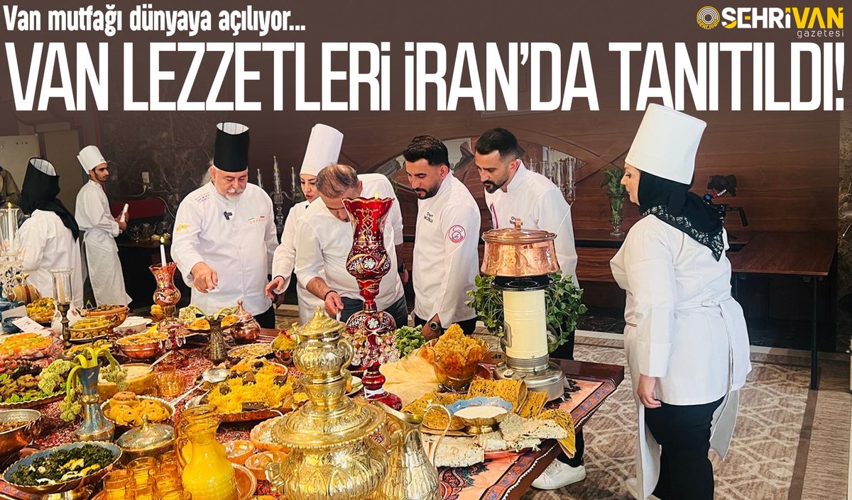 Van mutfağı dünyaya açılıyor…
VAN LEZZETLERİ İRAN’DA TANITILDI!

sehrivangazetesi.com/van-mutfagi-du…

<a href="/1Nurullahkaplan/">Nurullah Kaplan</a>
