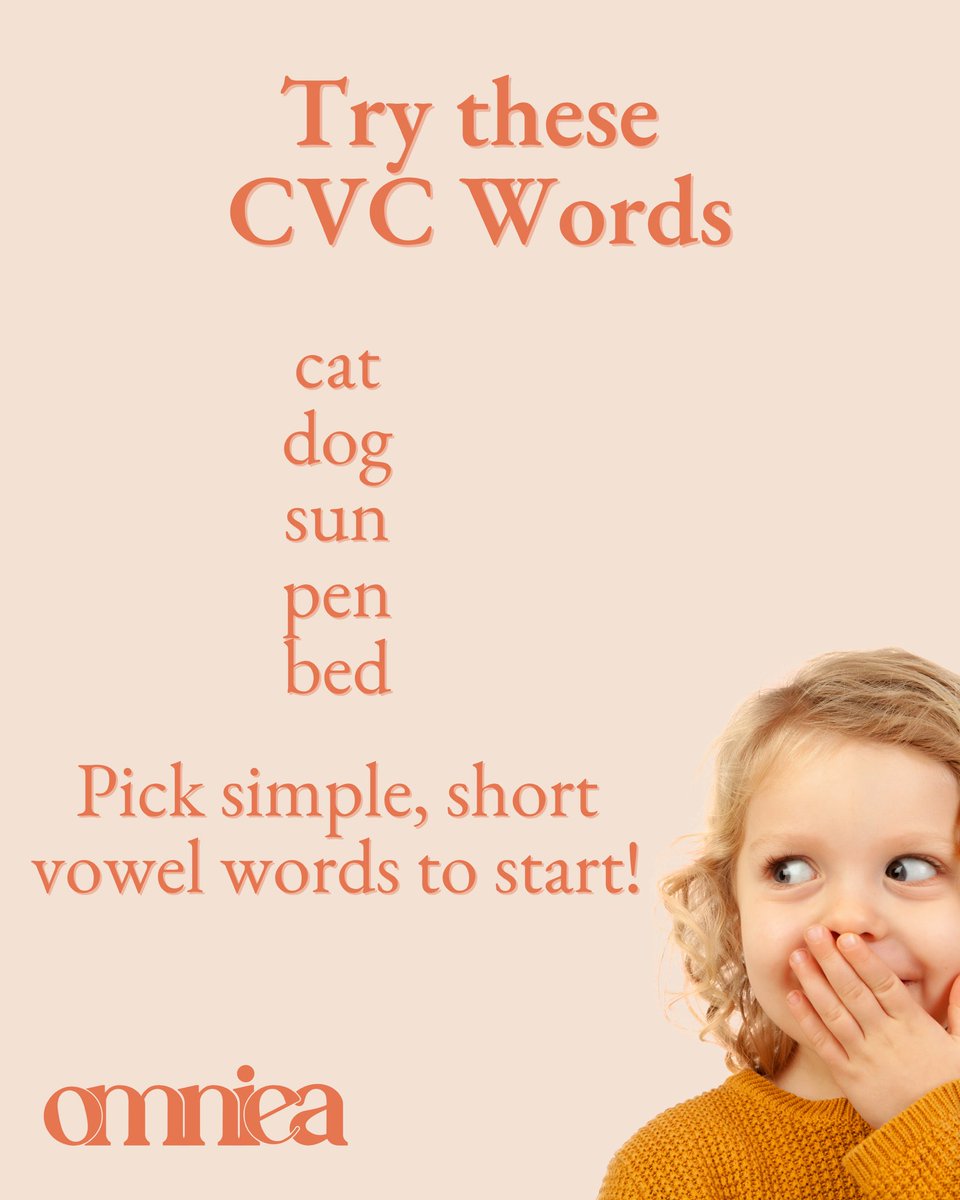 Let’s Spell What We Hear!

Segmenting CVC words is a key step in helping kids connect sounds to letters and build early spelling skills. 

In this stage, we move from two-sound words to three-sound CVC words — using tools like Elkonin boxes to make each sound visual and clear.