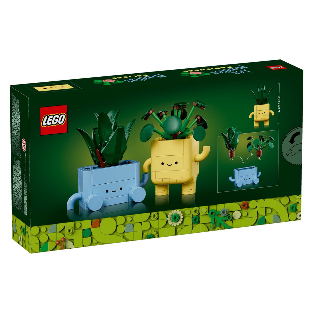 Falconbricks's tweet image. New LEGO Botanicals Happy Plants revealed!

Release: June 1st
Price: $22.99
Pieces: 217

#legonews #botanicals #legoleaks #plants #lego