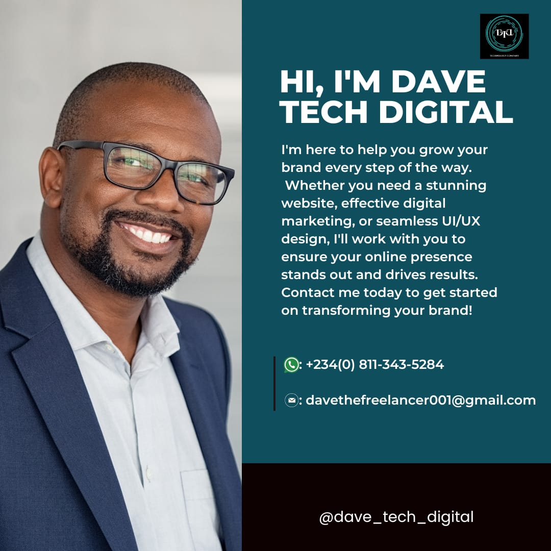 DaveTechDigital's tweet image. Bring in your deals🤝☺️