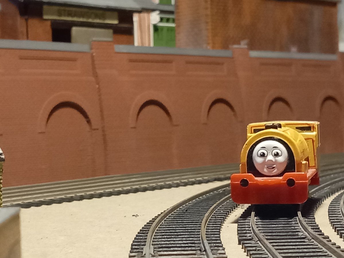 look out for the train