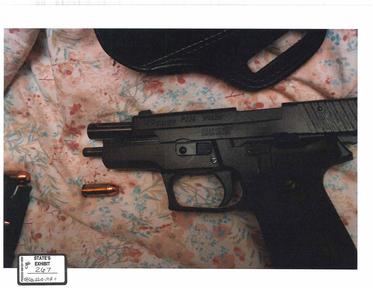 TurboUncloaked's tweet image. NEW Evidence Exhibits released by @SusanHendricks that show #RichardAllen at the Monon High Bridge in 2016, the unspent round in his memory box that matched the unspent round from the crime scene, a carhartt jacket and the gun he used to force #LibbyandAbby down the hill…