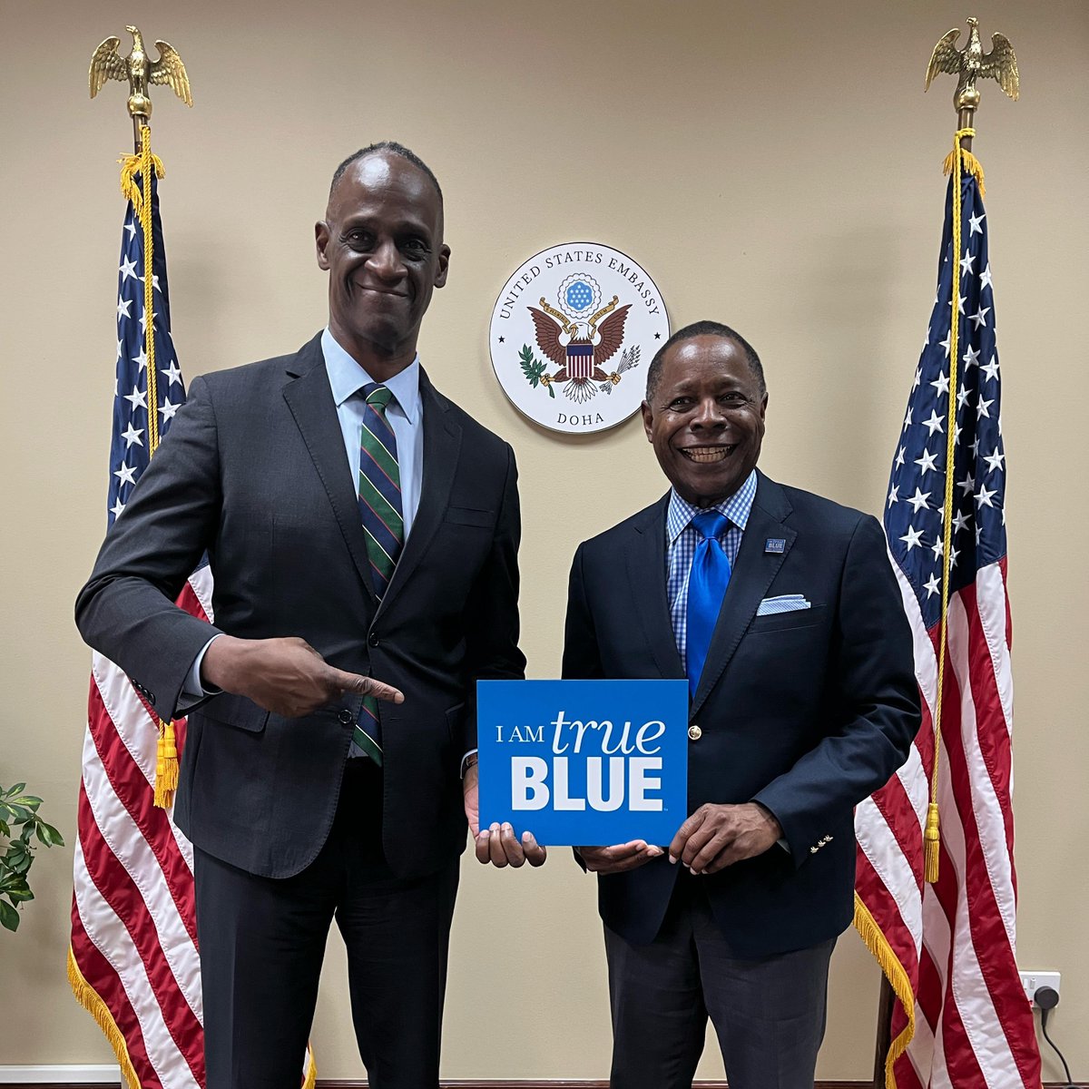 Congratulations @mtsu, @abp_qf, and @qatarfoundation on the signing of a new articulation agreement. Academic partnerships between Qatari and American educational institutions are another strong example of the enduring ties between our two countries.