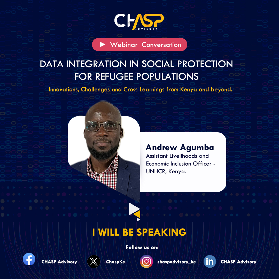 Join us this Friday as <a href="/The_agumba/">Agumba</a> takes us through:

✔ The overview of the current landscape of refugee inclusion in Kenya’s social protection.

 ✔ Key policy priorities and ongoing initiatives to enhance refugee access to national programs.

📍us06web.zoom.us/webinar/regist…