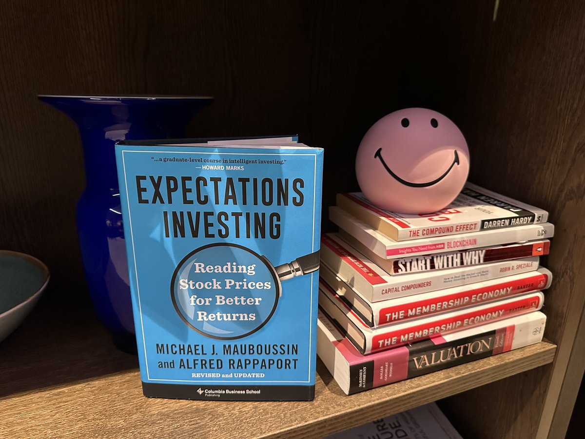 New episode of my passion project Inderes’ Book Club is out! This time we discussed Expectations Investing by Mauboussin and Rappaport with analyst <a href="/Frans_Mikel/">Frans-Mikael Rostedt</a> 📚😊

▶️: inderes.fi/videos/inderes…