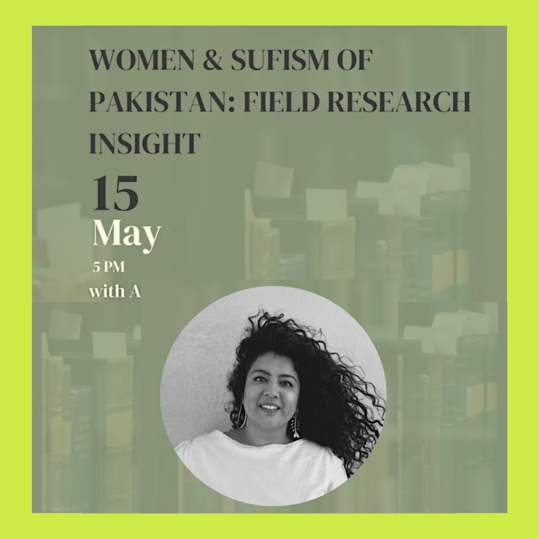 British Pakistan Foundation (@bpf_uk) on Twitter photo Join arts curator #AttiaShiraz for a powerful talk exploring the marginalised narratives and ongoing contributions of women in Pakistan’s #Sufi music culture. 
15 May, 5 – 7pm at Aga Khan Centre, 10 Handyside Street, London N1C 4DN. Free & open to all! Join arts curator #AttiaShiraz for a powerful talk exploring the marginalised narratives and ongoing contributions of women in Pakistan’s #Sufi music culture. 
15 May, 5 – 7pm at Aga Khan Centre, 10 Handyside Street, London N1C 4DN. Free & open to all!