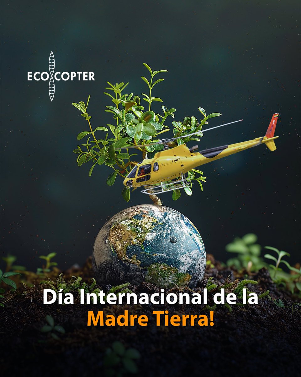 En Ecocopter, creemos que la protección del medio ambiente es una responsabilidad compartida. Hoy, en el Día Internacional de la Madre Tierra, nos unimos a la llamada a la acción para proteger nuestro planeta y sus recursos naturales.

#Ecocopter #DíaDeLaMadreTierra #Protección