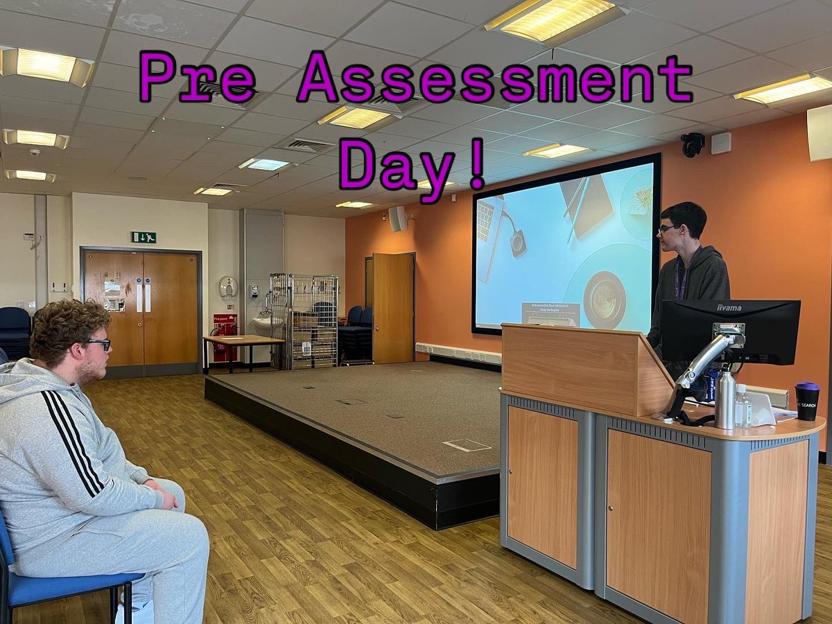 This Afternoon the DFN Project SEARCH Derby staff &amp; interns have teamed up to prepare for the assessment of our next cohort! Jo is preparing herself for her first assessment day.