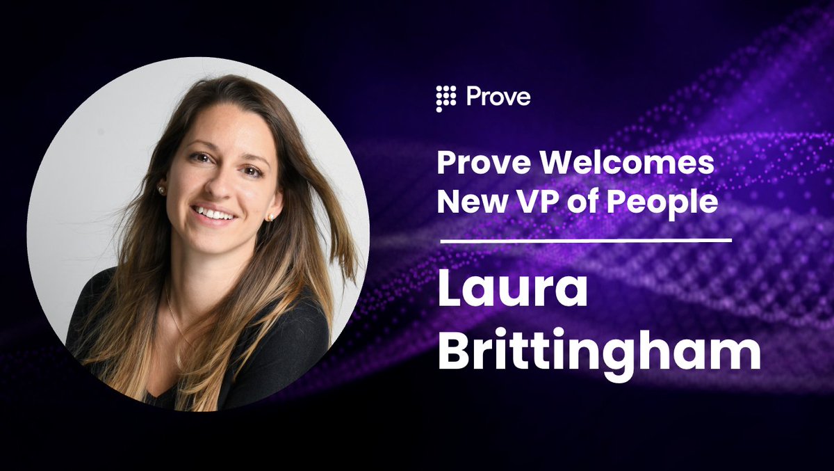 Welcome to the Prove family, Laura Brittingham, our new VP of People! We're already seeing the positive impact of her vision for a values-driven and empowering workplace. Looking forward to elevating our People strategy with Laura. Welcome! 👋 Explore opportunities to build the