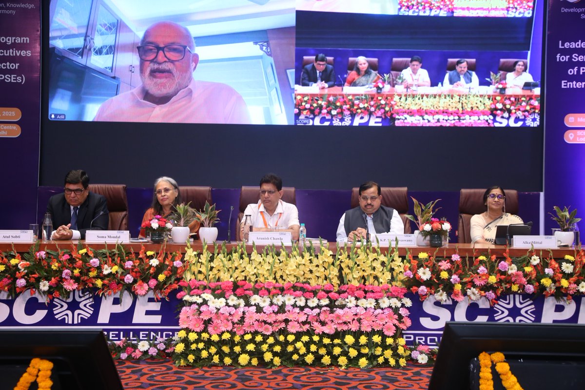 AdilZainulbhai's tweet photo. A world class leadership development program for CPSEs was launched on Monday for 80 officers from 20 Maharatnas &amp; Navratnas.
1/4 https://t.co/TSHkgF0apB