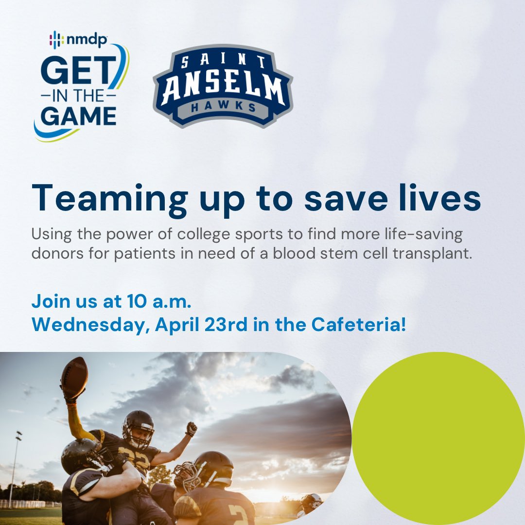 Chadd Braine (@coachbraine) on Twitter photo Big day tomorrow! <a href="/SaintAnselm/">Saint Anselm College</a> come out and support a tremendous cause and you may end up saving a life! Big day tomorrow! <a href="/SaintAnselm/">Saint Anselm College</a> come out and support a tremendous cause and you may end up saving a life!